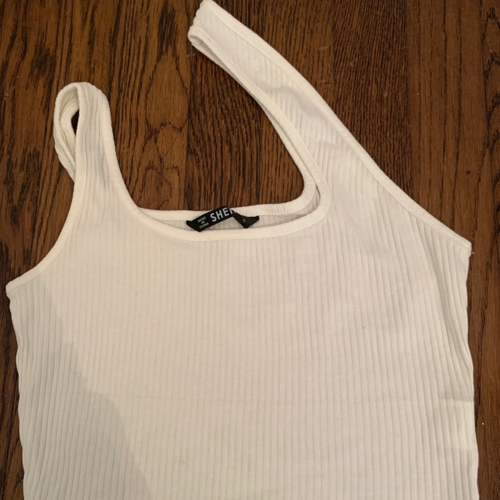 Shein white tank